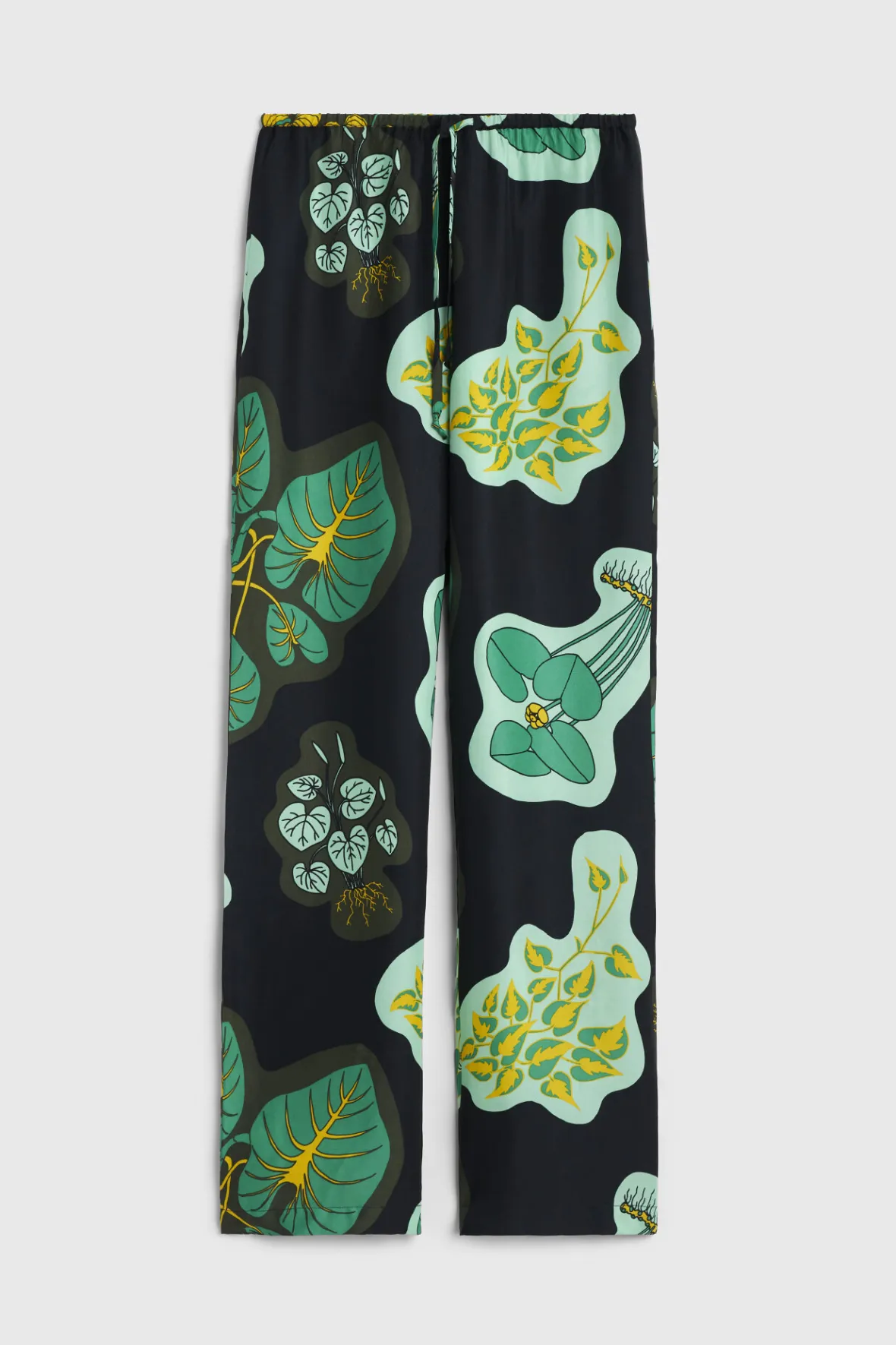 lunara_leaf_pants_4.webp Shop Lunara Leaf Pants Women Trousers