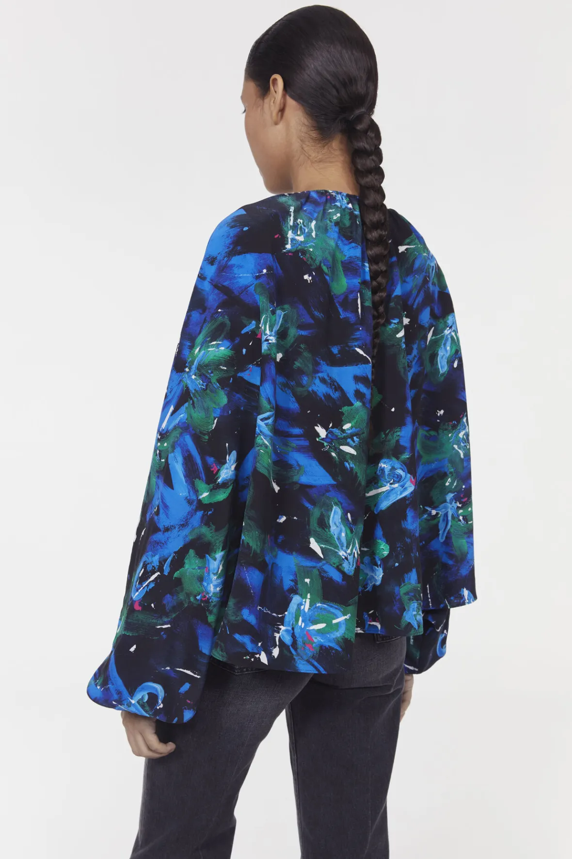 marylin_silk_floral_blouse_3.webp Hot Marylin Silk Floral Blouse Women Shirts & Blouses